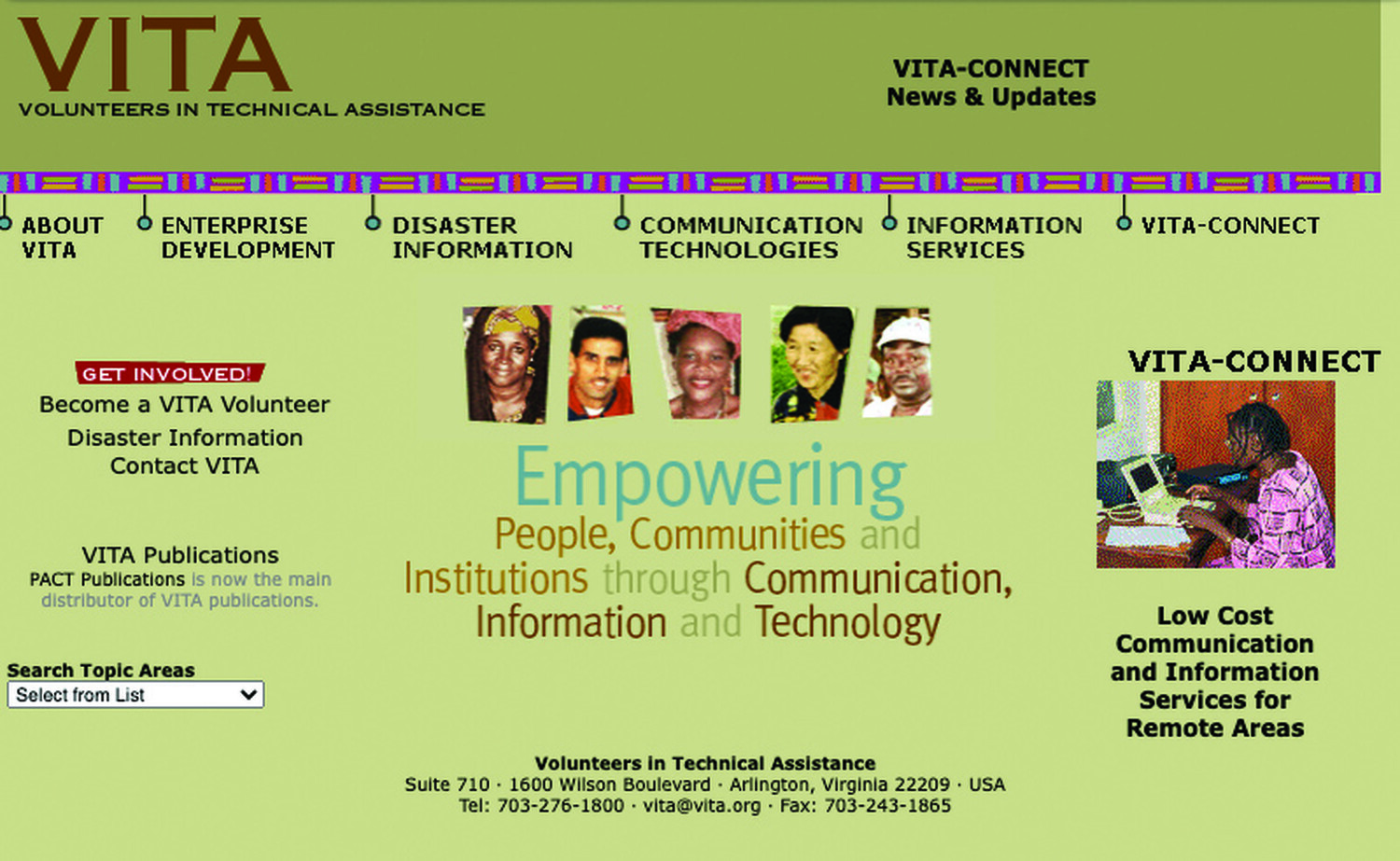 VITA resources revived on ECHOcommunity
